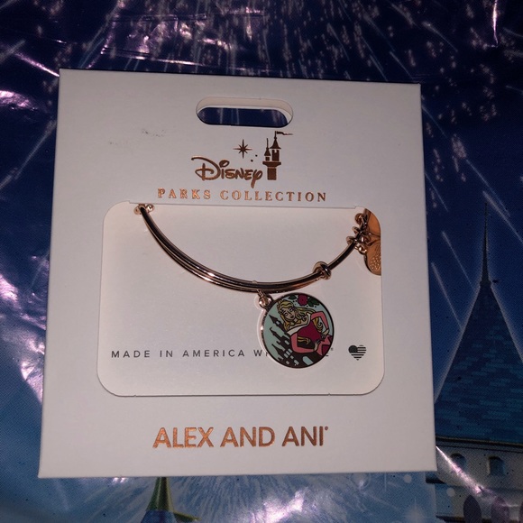 Alex and Ani Disney Parks Collection Aurora Bangle - Picture 3 of 4